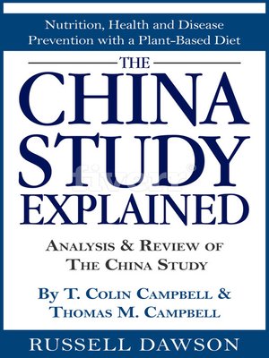 cover image of The China Study Explained